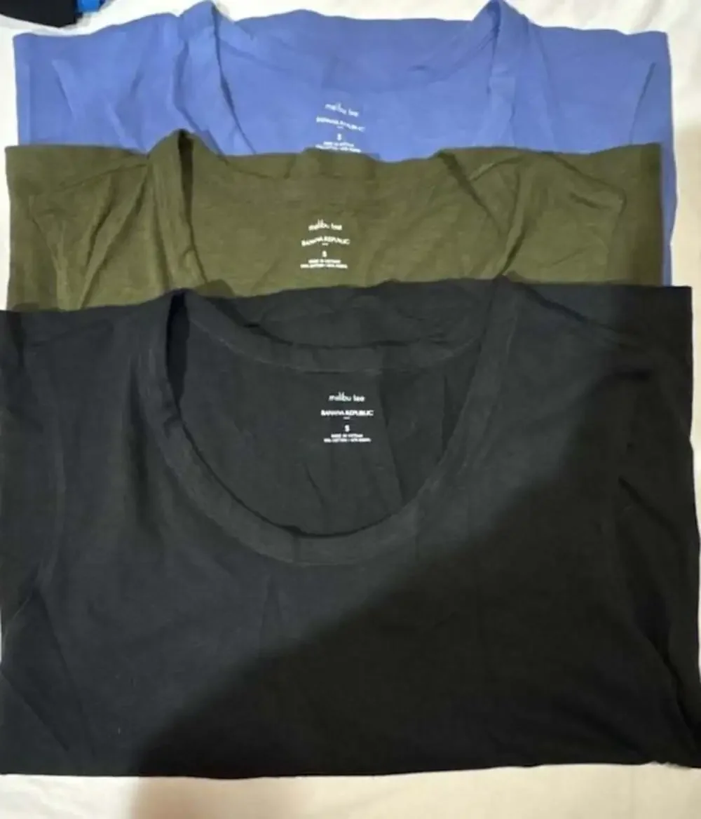 Z628 Banana Republic Malibu Tee Multi-Pack